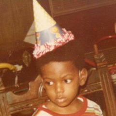 Caption: sonari, as a child.