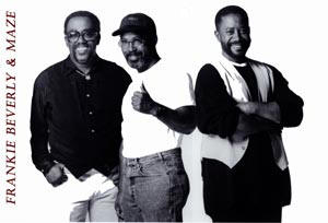 Caption: Maze featuring Frankie Beverly, Credit: http://www.mazemuze.com/