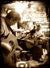 Caption: The Irish Session in Morro Bay, California