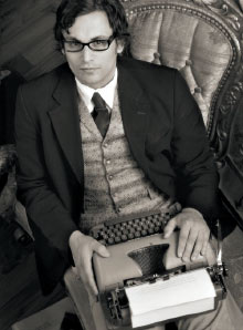 Caption: Simon van Booy
