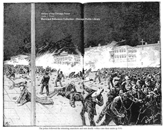 Caption: Haymarket riot
