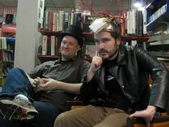 Caption: Bryan White and John Herman, co-creators of "How to Survive the Strange.", Credit: Avishay Artsy