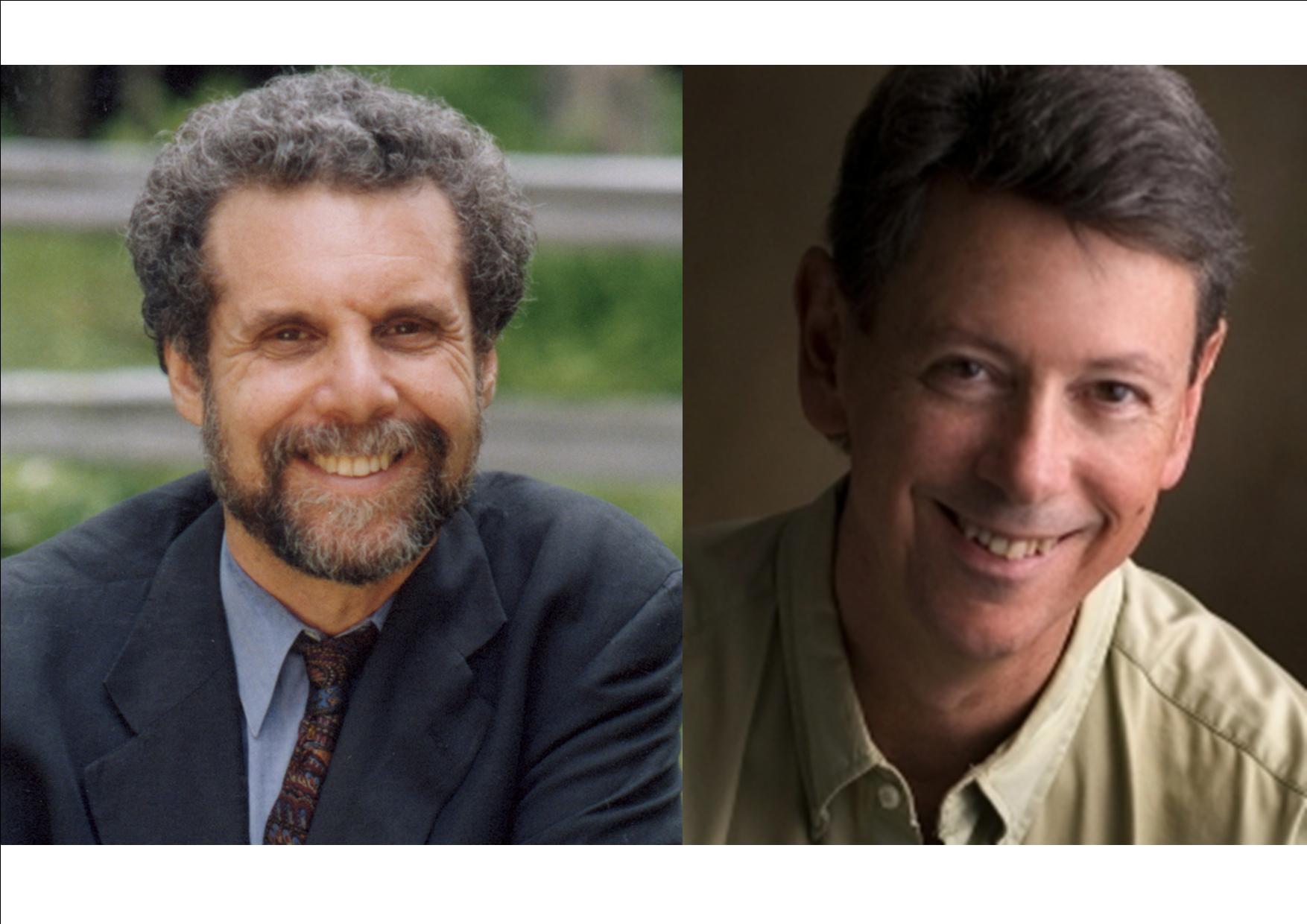 Caption: Daniel Goleman + Rick Hanson