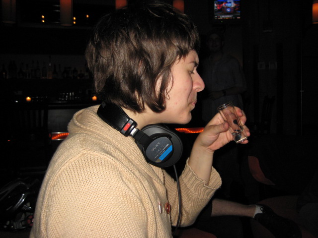 Caption: Malort and me. , Credit: Robin Amer
