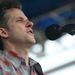 Caption: Calexico performs at the 2010 Newport Folk Festival., Credit: Shantel Mitchell