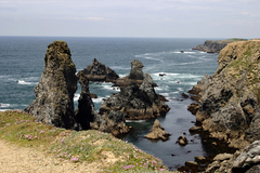 Caption: Belle Ile, Port Coton
