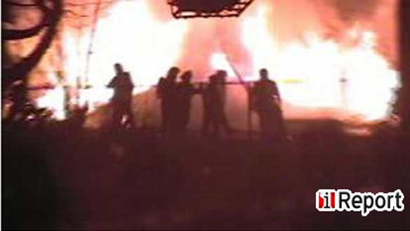Caption: Feb. 12, 2009 plane crash near Clarence, N.Y., as photographed by citizen journalist "Traceur Zero" for CNN's iReport, Credit: Courtesy CNN