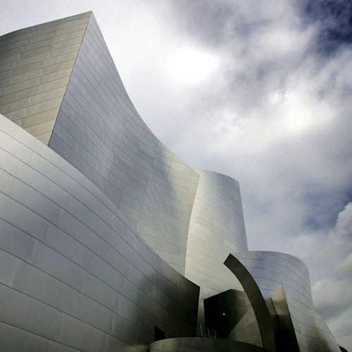 Caption: Disney Concert Hall., Credit: David McNew/Getty Images News