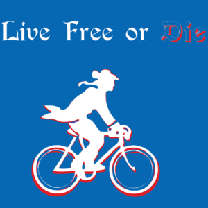 Minuteman On Bicycle