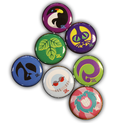 HMB! Villain Button Set