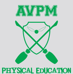 AVPM Physical Education Silver and Green