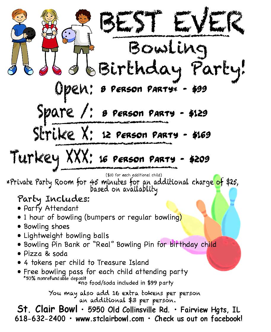 Birthday Parties Bowling