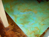 Acid-stained-indoor-concrete-floor-azure-blue