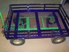 Metal_yard_cart_after_powder_coating_multiple_colors
