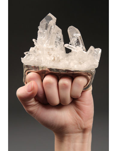 Crystal-brass-knuckes