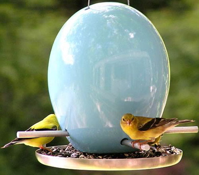Egg-bird-feeder