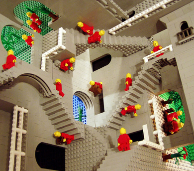 Escher-lego