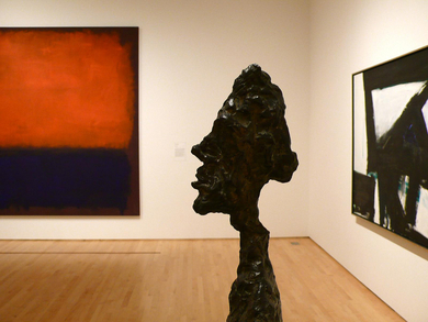 Giacometti-and-rothko-at-sfmoma
