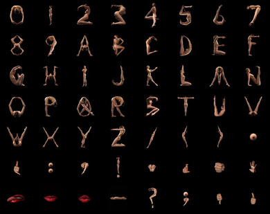 Naked-alphabet