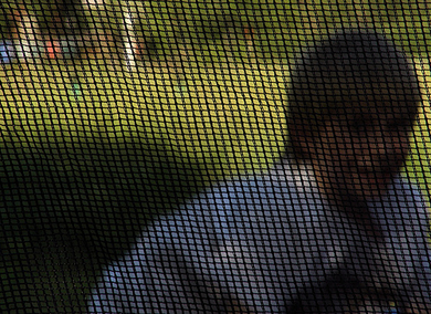 Tim-through-a-net