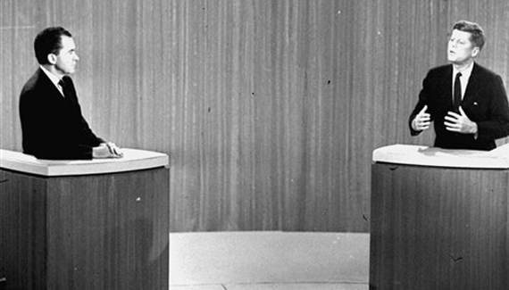 John F. Kennedy made his appearance at SM East a day after his fourth and final televised debate against Richard Nixon.