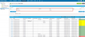 qTest - Test Design - Context Menu - View Execution History - Data query result