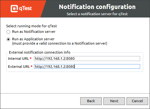 Run as app server
