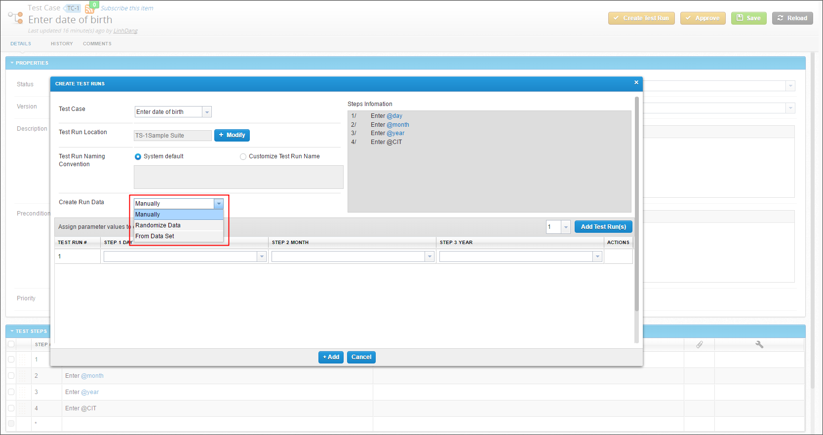 qTest-Create-Test-Runs-Assign-param-values