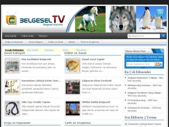 Belgeseltv screenshot