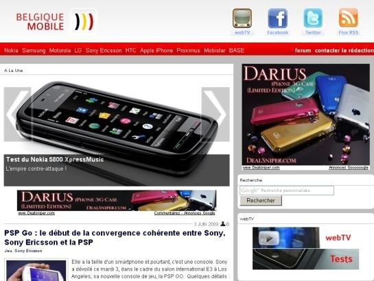 Belgiquemobile screenshot