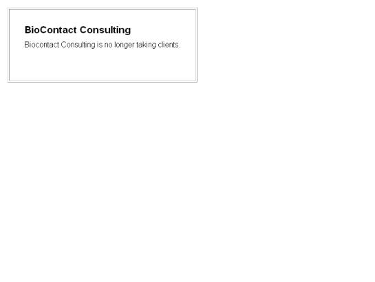 Biocontact screenshot