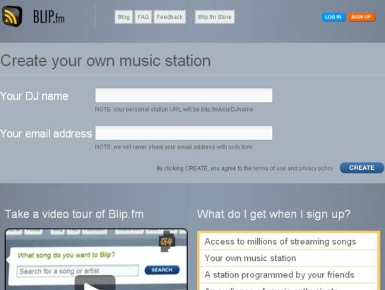 Blip screenshot