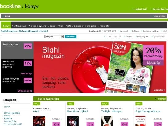 Bookline screenshot