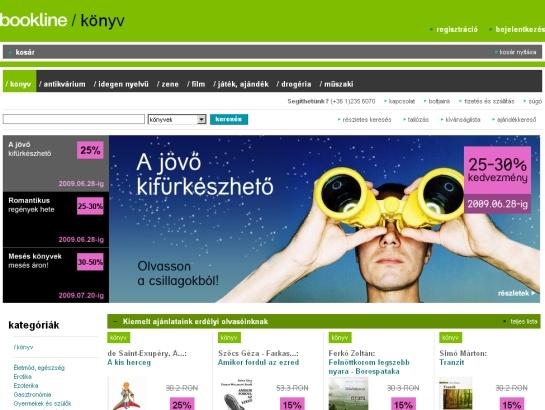 Bookline screenshot