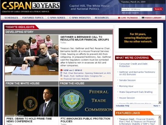 C-span screenshot