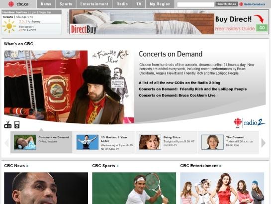 Cbc screenshot