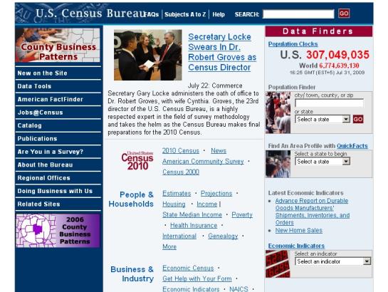 Census screenshot