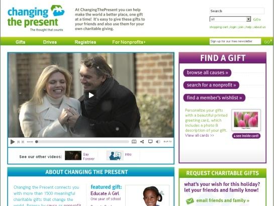 Changingthepresent screenshot