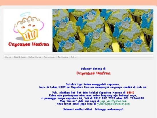 Cupcakesheaven screenshot