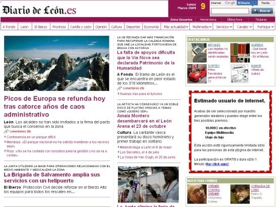 Diariodeleon screenshot