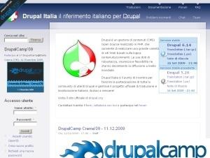 Drupalitalia screenshot