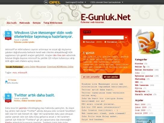 E-gunluk screenshot