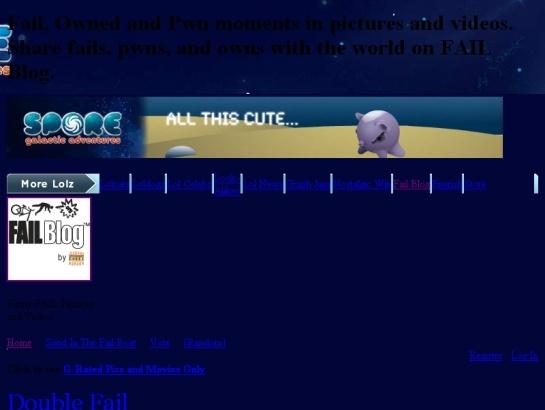 Failblog screenshot