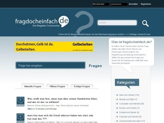 Fragdocheinfach screenshot