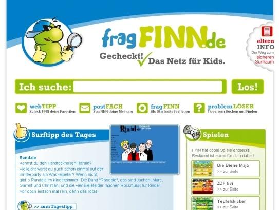 Fragfinn screenshot