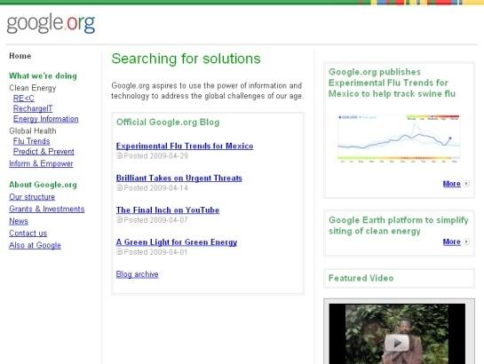 Google screenshot
