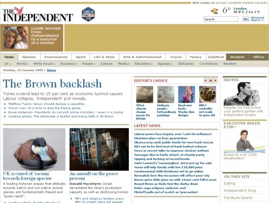 Independent screenshot