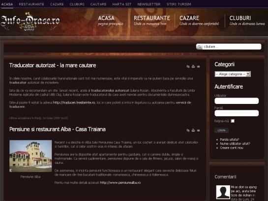 Info-orase screenshot