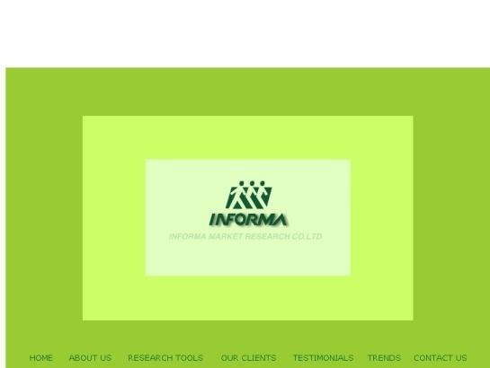 Informaresearch screenshot