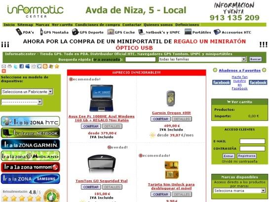 Informaticenter screenshot
